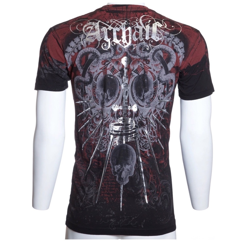 Archaic By Affliction Men's T-Shirt STURZHEIM - Picture 8 of 9
